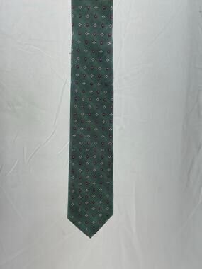 Boys IMANI green and pink tie